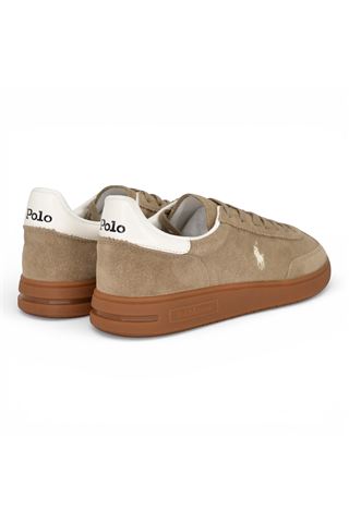 Sneaker uomo Polo R.L. in camoscio colore sabbia. POLO RALPH LAURENT | 809967889-002